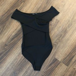 Zara Off-The-Shoulder Bodysuit